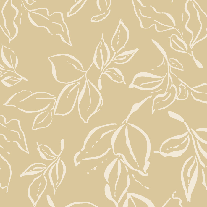 Add a botanical touch to any wall in your home with our Winter Leaves Peel And Stick Removable Wallpaper.