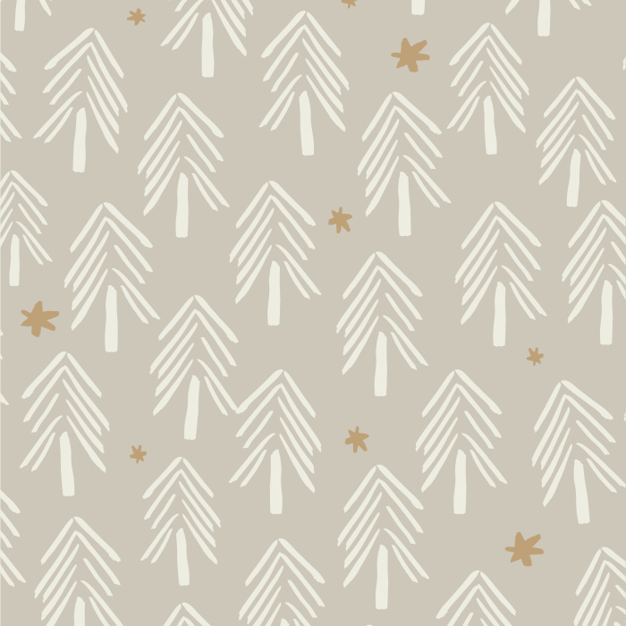 Add a cute botanical design to your child's walls with our Winter Trees Peel And Stick Removable Wallpaper.