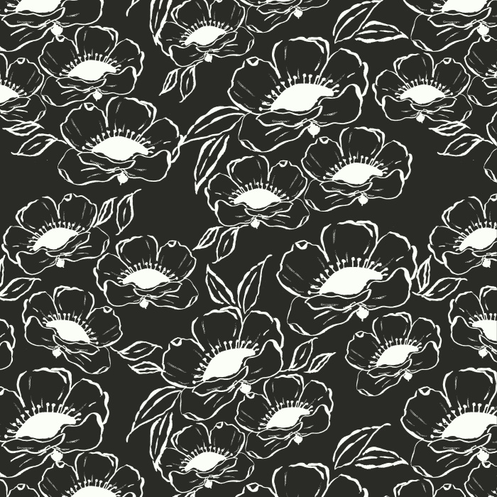 Create a classic floral statement on any wall in your home with our Anemone Flowers Peel And Stick Removable Wallpaper. 
