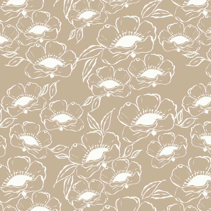 Create a classic floral statement on any wall in your home with our Anemone Flowers Peel And Stick Removable Wallpaper. 