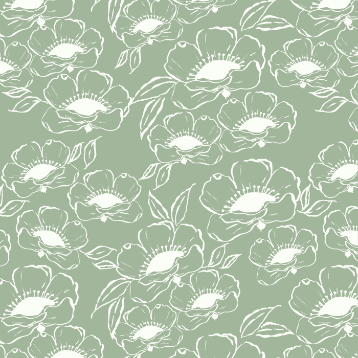 Create a classic floral statement on any wall in your home with our Anemone Flowers Peel And Stick Removable Wallpaper. 