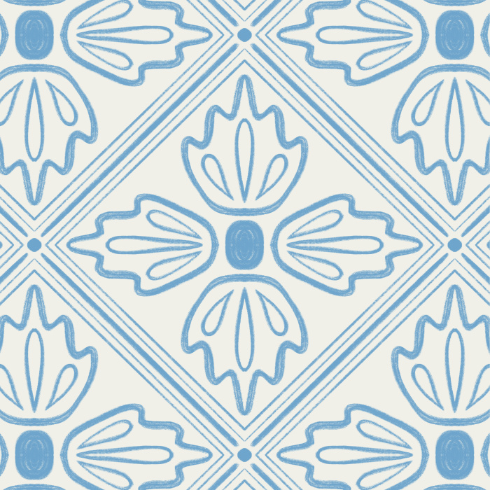 Add a classic touch to any wall in your home with our Sweet Florals Peel And Stick Removable Wallpaper.