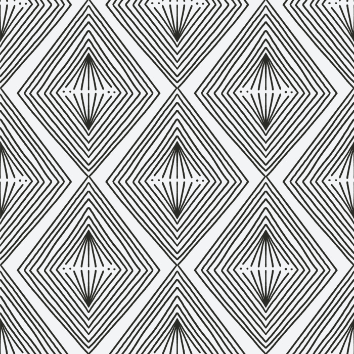 Reinvent your space with our Art Deco Diamonds Wallpaper.