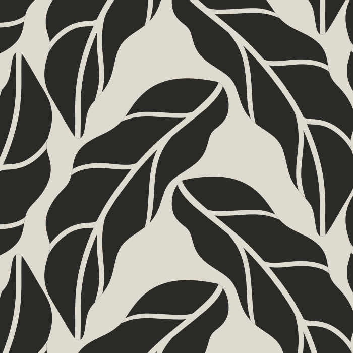Create a playfully tropic mood with our Brown Oak Wallpaper.