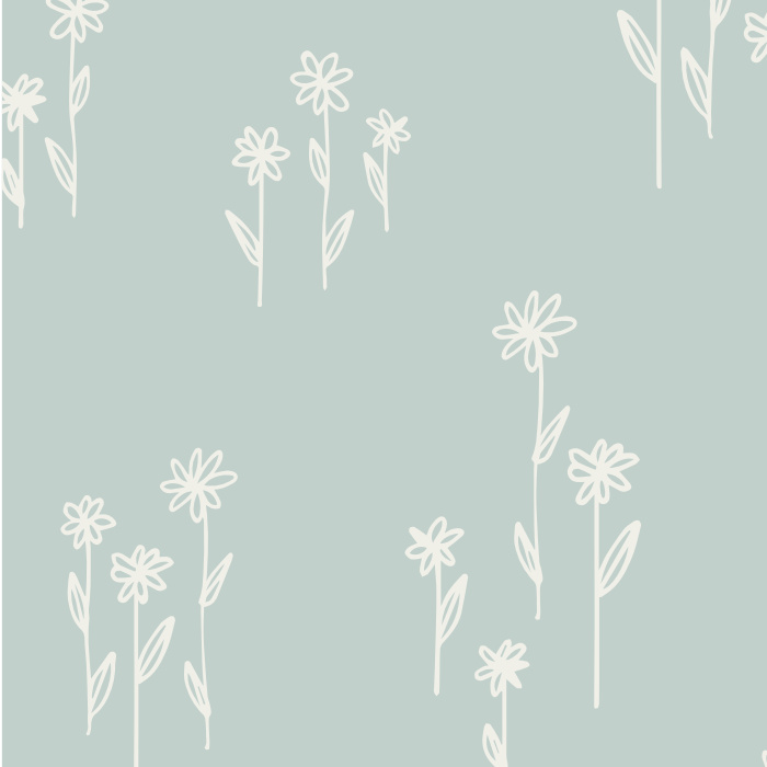 Add the look of a garden to any wall in your home with our Floral Bunch Peel And Stick Removable Wallpaper.