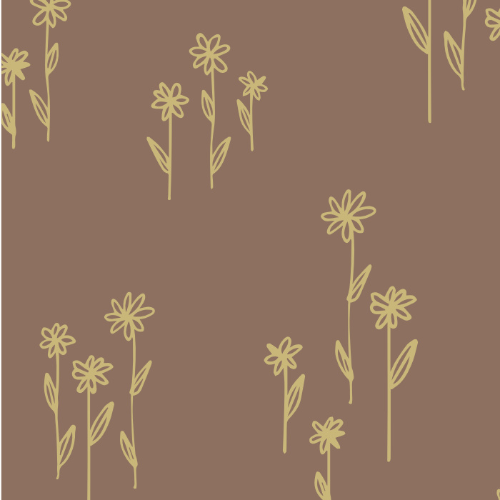 Add the look of a garden to any wall in your home with our Floral Bunch Peel And Stick Removable Wallpaper.