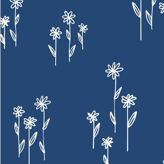 Add the look of a garden to any wall in your home with our Floral Bunch Peel And Stick Removable Wallpaper.