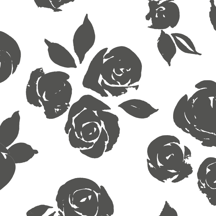 Add the look of a rose garden to any wall in your home with our Stamped Roses Peel And Stick Removable Wallpaper.