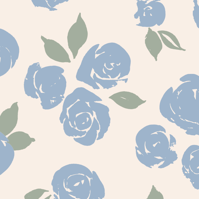 Add the look of a rose garden to any wall in your home with our Stamped Roses Peel And Stick Removable Wallpaper.