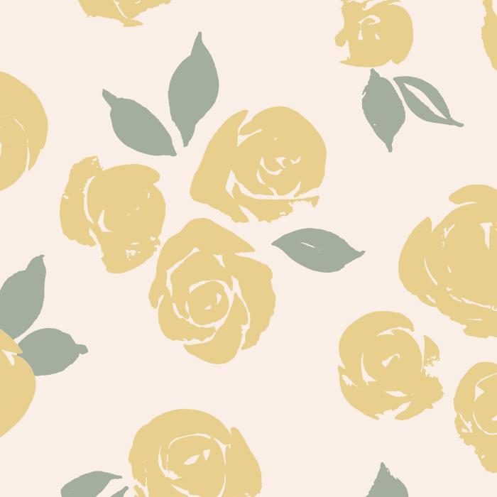 Add the look of a rose garden to any wall in your home with our Stamped Roses Peel And Stick Removable Wallpaper.