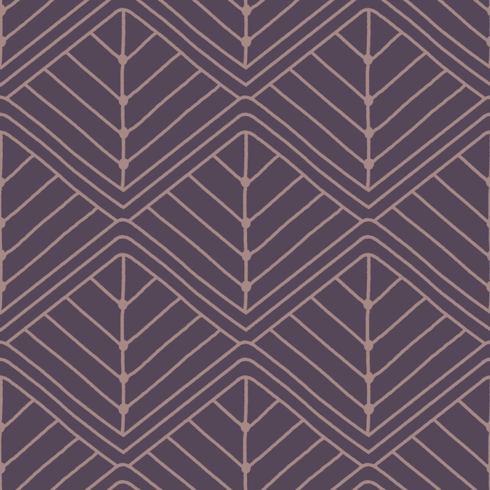 Bring together your perfect aesthetic with our Deco Mountains Wallpaper. 