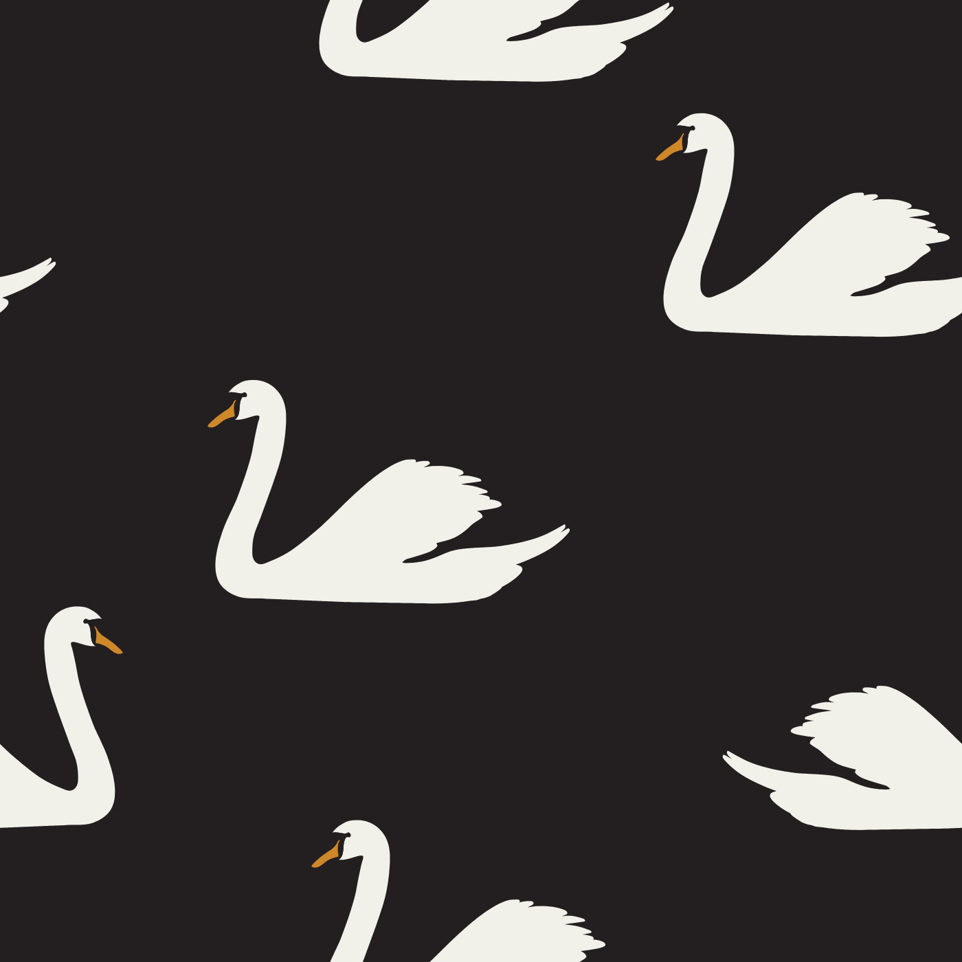 Simple Swan Wallpaper