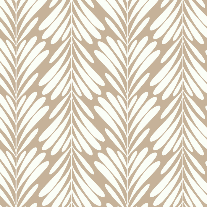Our Fanned Leaves Peel And Stick Removable Wallpaper bring a botanical touch to any wall.