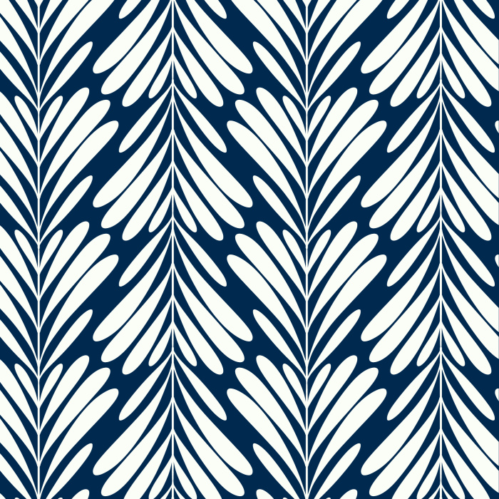 Our Fanned Leaves Peel And Stick Removable Wallpaper bring a botanical touch to any wall. 