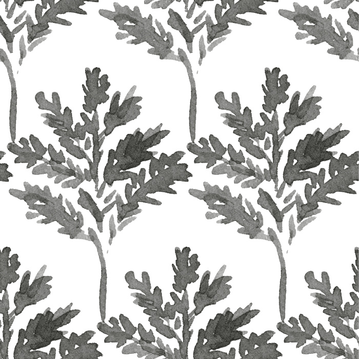 Add a botanical touch to your walls with our Leafy Treetops Peel And Stick Removable Wallpaper.