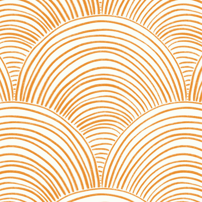 Create a classic accent wall anywhere in your home with our Handmade Scallop Peel And Stick Removable Wallpaper.