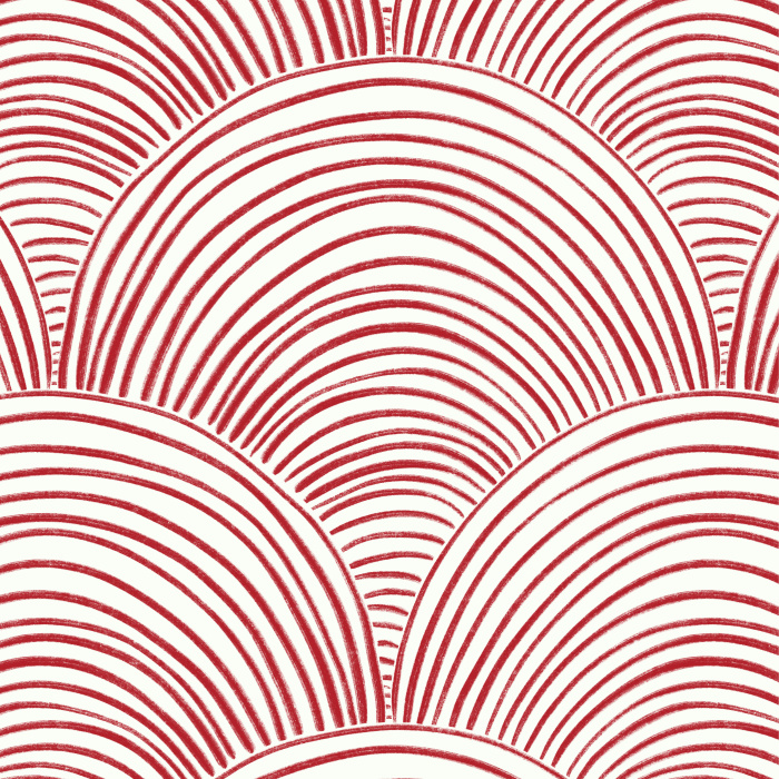 Create a classic accent wall anywhere in your home with our Handmade Scallop Peel And Stick Removable Wallpaper.