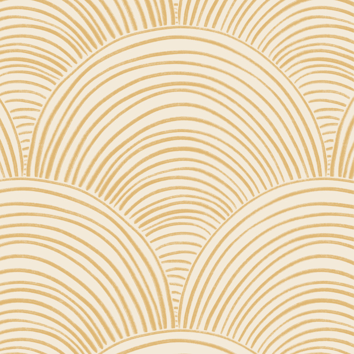 Create a classic accent wall anywhere in your home with our Handmade Scallop Peel And Stick Removable Wallpaper.