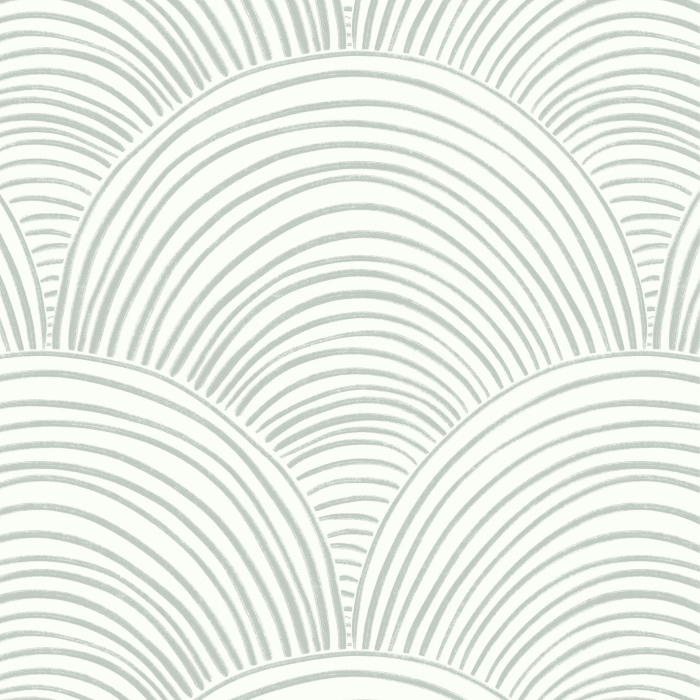 Create a classic accent wall anywhere in your home with our Handmade Scallop Peel And Stick Removable Wallpaper.