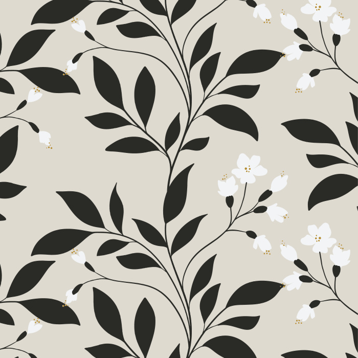 The Modern Ivy Peel And Stick Removable Wallpaper will add a natural look to any wall in your home!