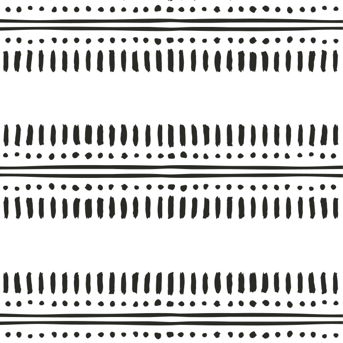 Create a neutral, contemporary space in your home with our Painted Mudcloth Peel And Stick Removable Wallpaper. 