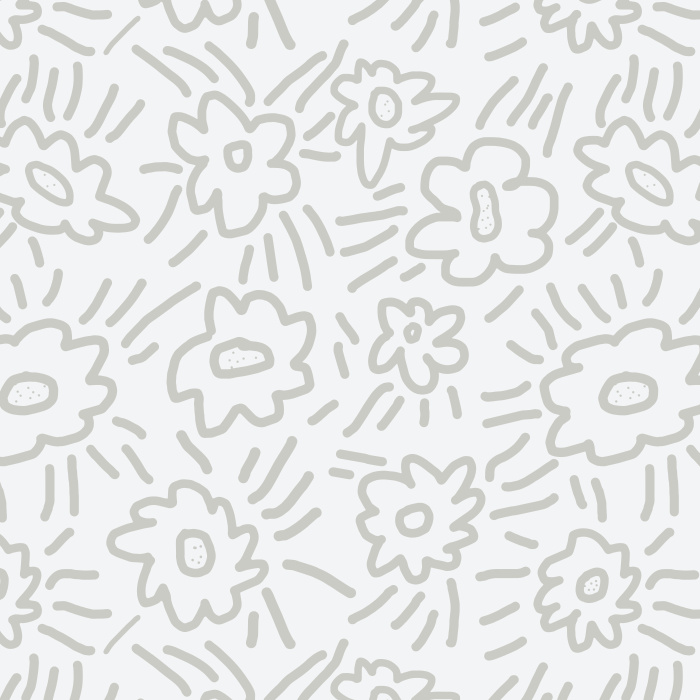 Create a whimsically fun room with our Paint The Flowers Wallpaper.
