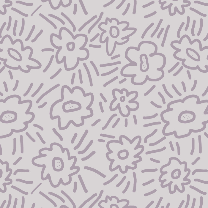 Create a whimsically fun room with our Paint The Flowers Wallpaper.