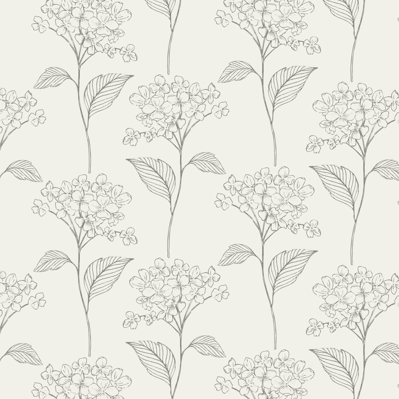 Dainty Hydrangea Wallpaper