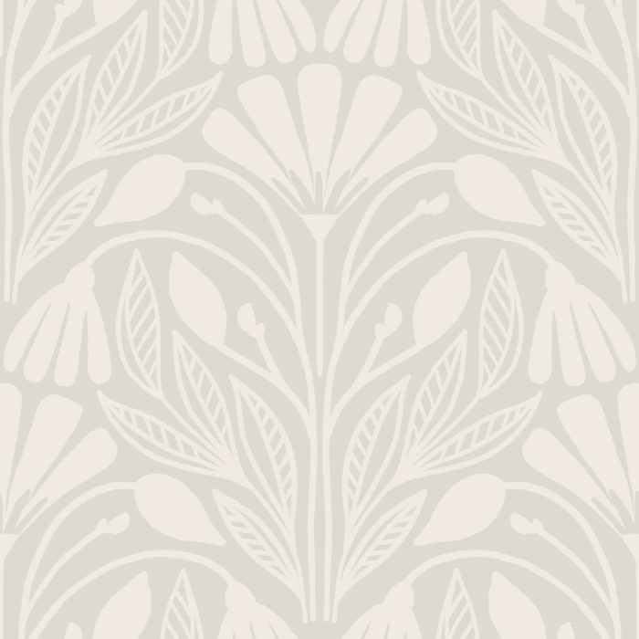Create a whimsically enchanting experience in any room with our Meadow Damask Wallpaper.