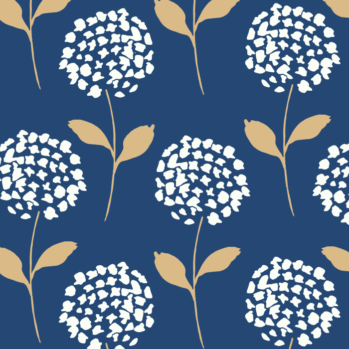 Our Simple Wildflower Peel And Stick Removable Wallpaper adds a pretty floral accent to any wall in your home!