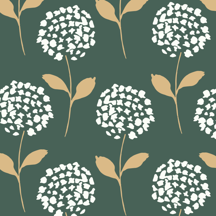 Our Simple Wildflower Peel And Stick Removable Wallpaper adds a pretty floral accent to any wall in your home! 