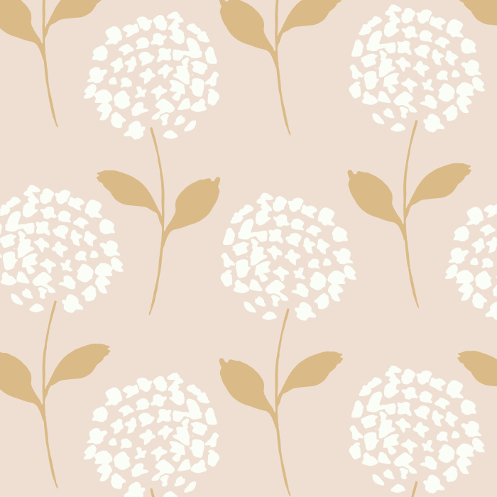Our Simple Wildflower Peel And Stick Removable Wallpaper adds a pretty floral accent to any wall in your home!