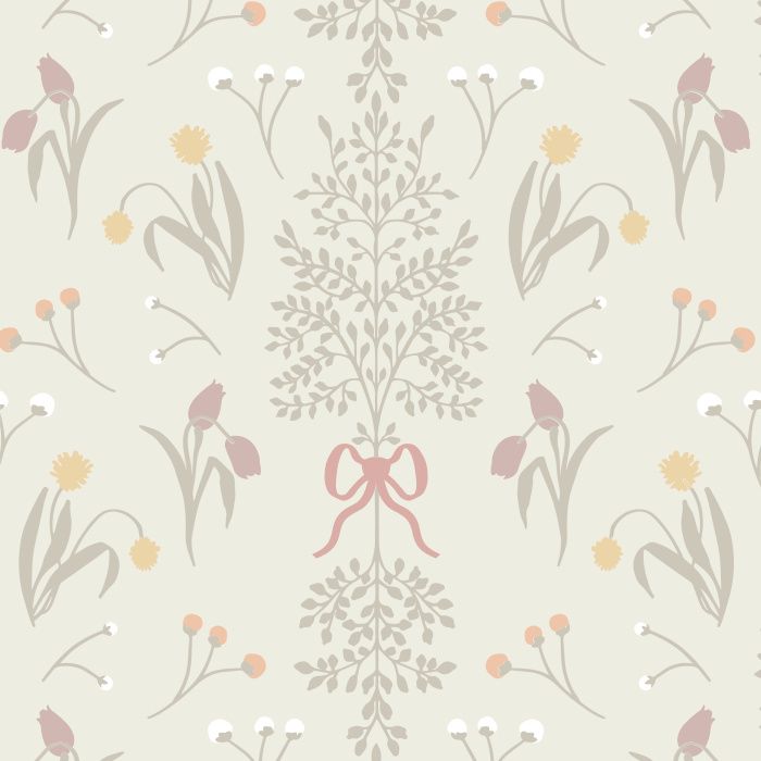 Add a touch of floral to any room in your home with our Botanic Bloom Peel And Stick Removable Wallpaper.