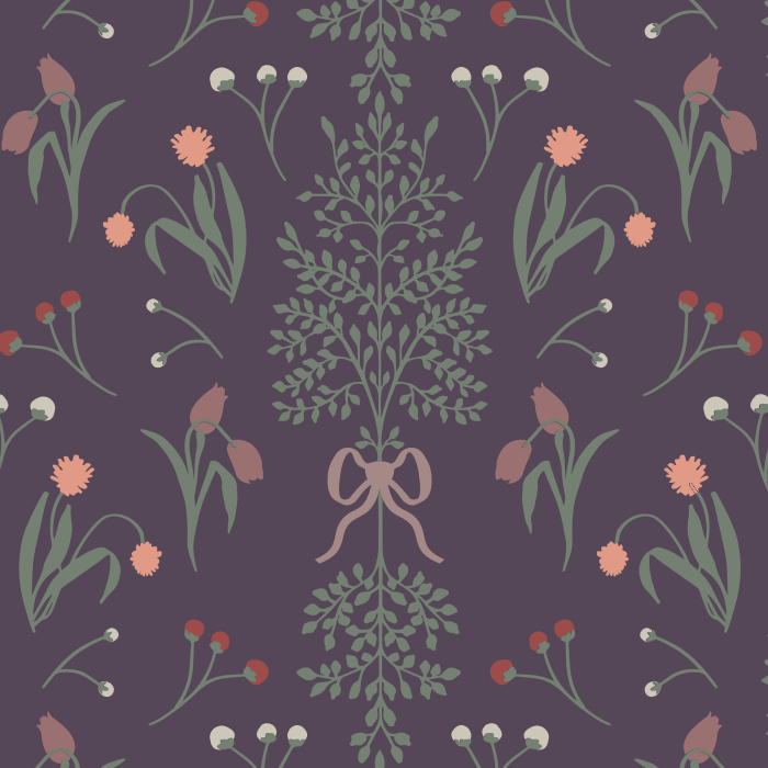 Add a touch of floral to any room in your home with our Botanic Bloom Peel And Stick Removable Wallpaper.