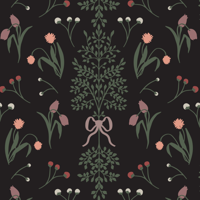 Add a touch of floral to any room in your home with our Botanic Bloom Peel And Stick Removable Wallpaper.