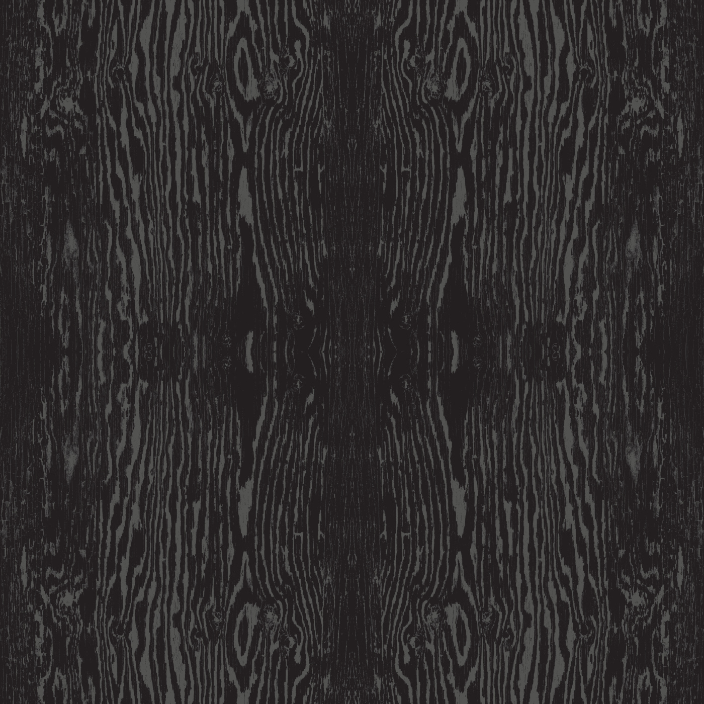 Mirrored Wood Wallpaper