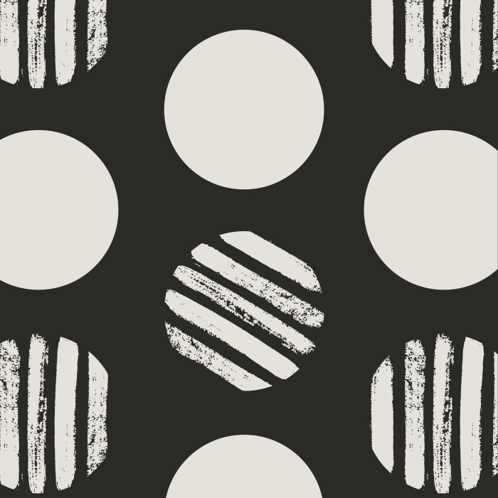 Our Batik Circles Peel And Stick Removable Wallpaper create a classic statement wall in any room in your home.