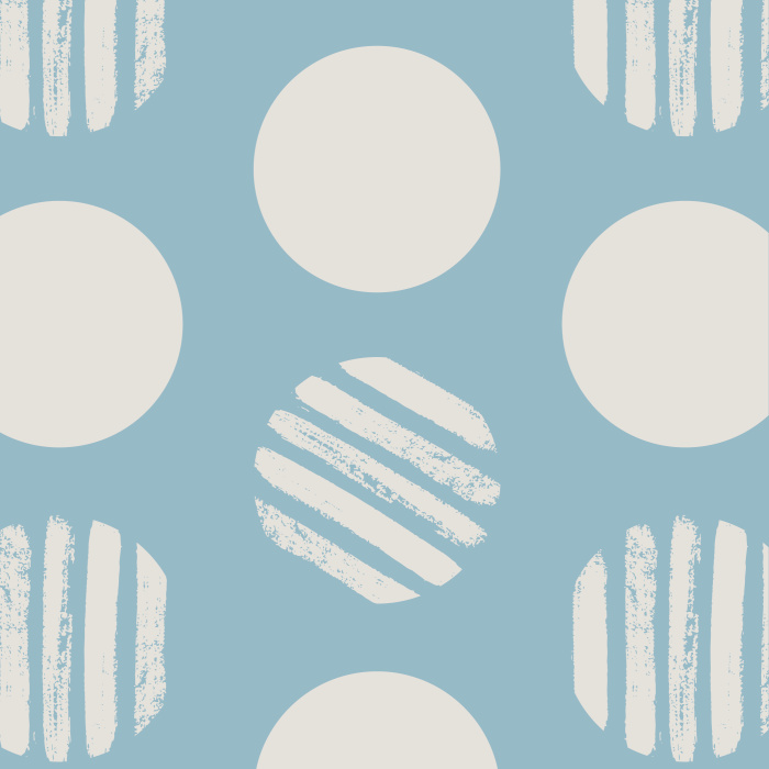 Our Batik Circles Peel And Stick Removable Wallpaper create a classic statement wall in any room in your home.