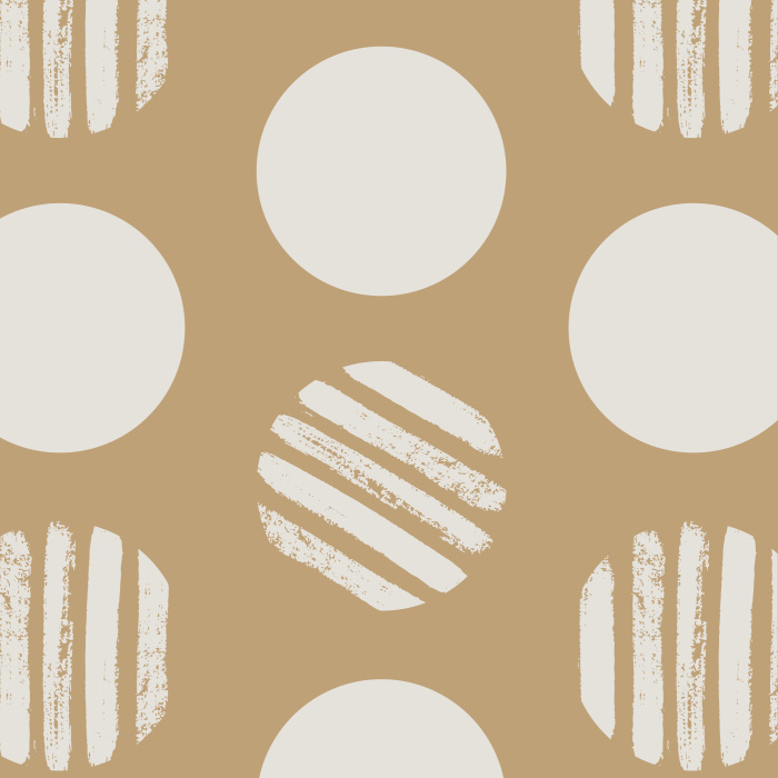 Our Batik Circles Peel And Stick Removable Wallpaper create a classic statement wall in any room in your home.