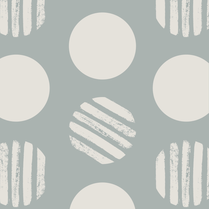 Our Batik Circles Peel And Stick Removable Wallpaper create a classic statement wall in any room in your home.