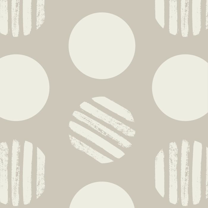 Our Batik Circles Peel And Stick Removable Wallpaper create a classic statement wall in any room in your home.