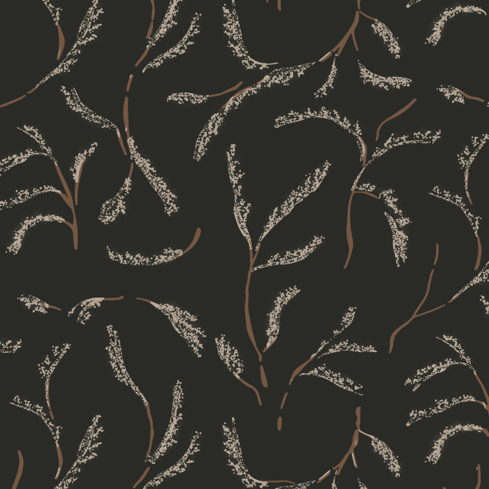 Create a classic statement on any wall in your home with our Dried Flowers Peel And Stick Removable Wallpaper.