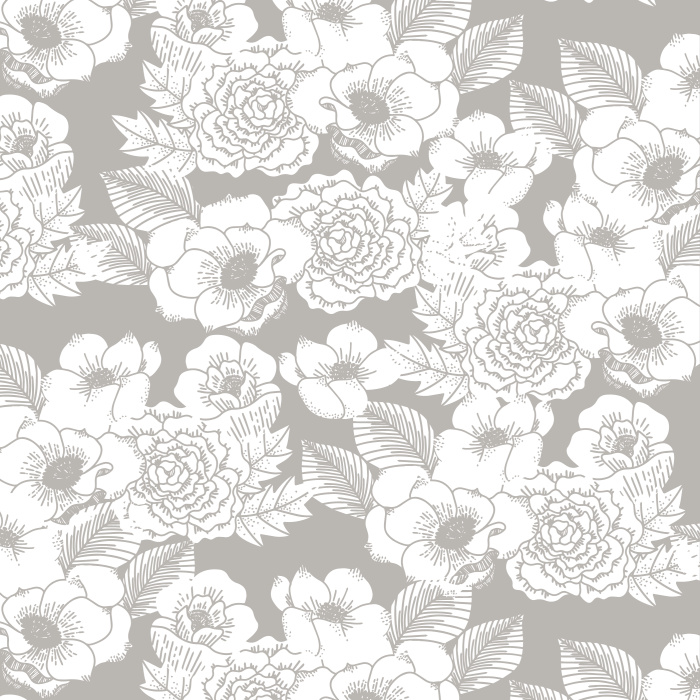 Add classic floral flair to any wall in your home with our Flower Patch Peel And Stick Removable Wallpaper! 