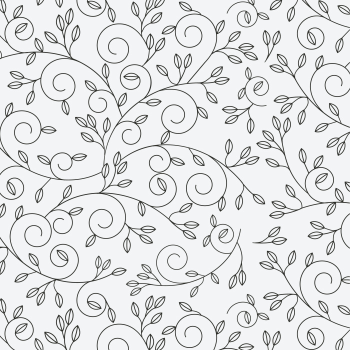 Create an accent wall for any room in your home with our Ornate Branches Peel And Stick Removable Wallpaper.