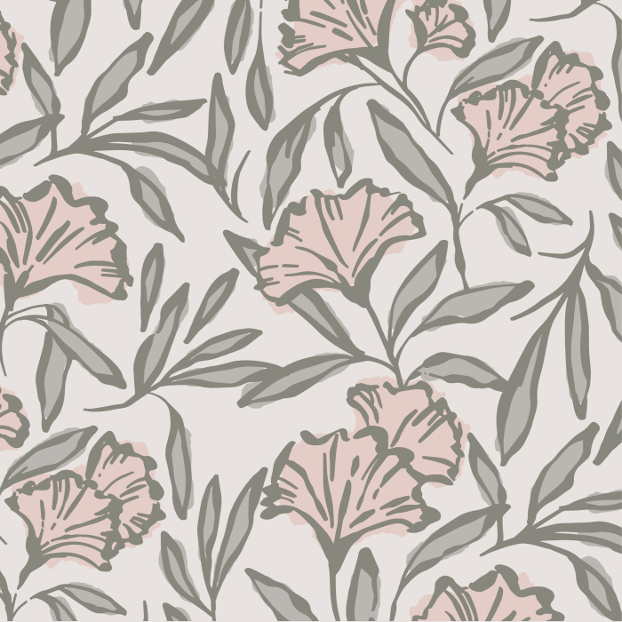 Add a garden feel to any wall in your home with our Ginkgo Dream Peel And Stick Removable Wallpaper.