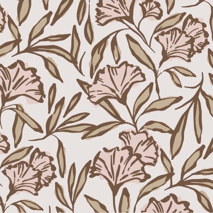 Add a garden feel to any wall in your home with our Ginkgo Dream Peel And Stick Removable Wallpaper.