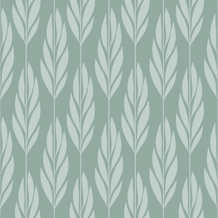 The Palm Leaf Peel And Stick Removable Wallpaper will add a tropical look to any wall in your interior.