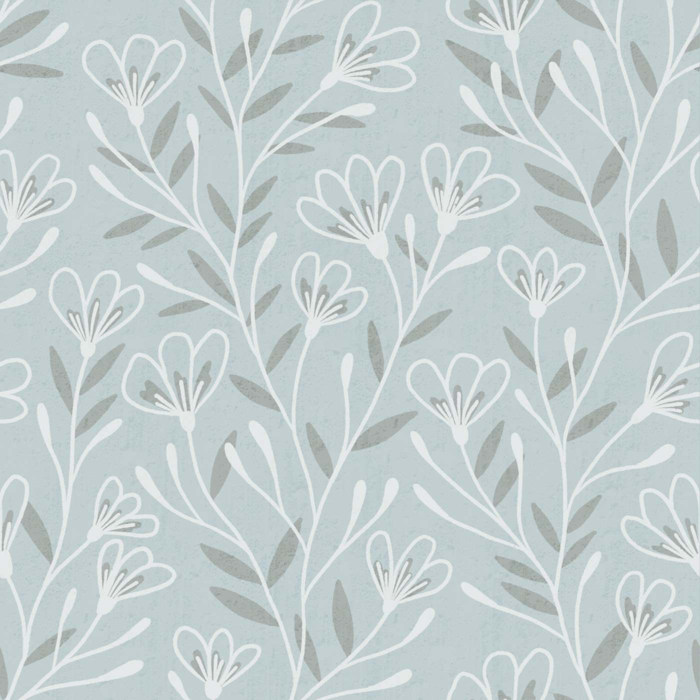 Floral Vines Wallpaper