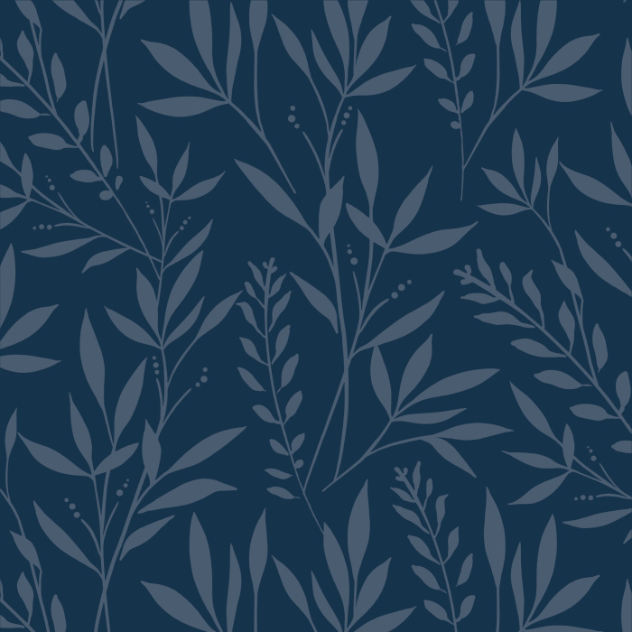 Create a botanical look on any wall in your home with our Lush Leaves Peel And Stick Removable Wallpaper.