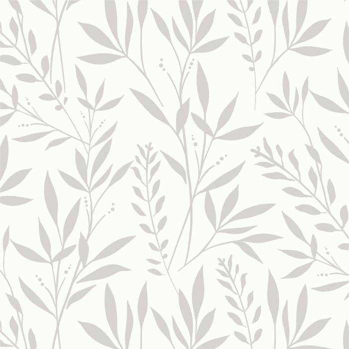 Create a botanical look on any wall in your home with our Lush Leaves Peel And Stick Removable Wallpaper.